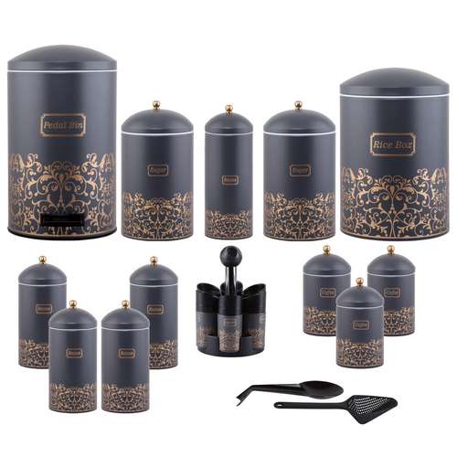 سرویس جهیزیه عروس 21 پارچه مدل استوانه