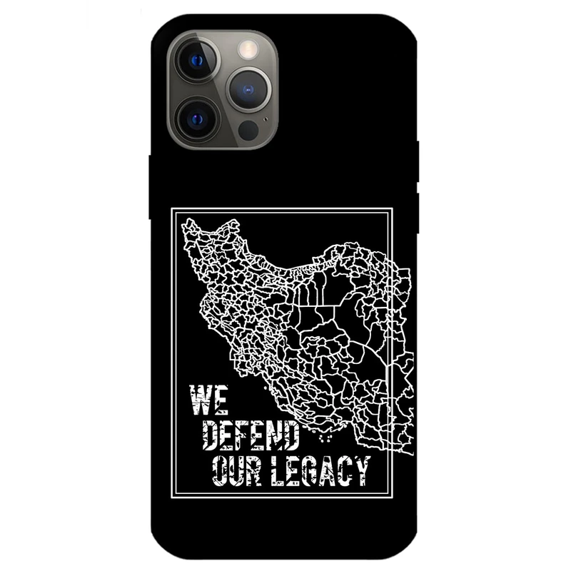 کاور مگافون طرح ایران مدل 1886 مناسب برای گوشی موبایل اپل Iphone 12 Pro              