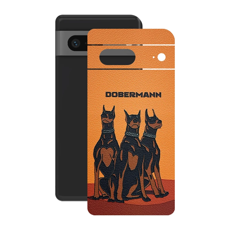 برچسب پوششی ریمکس مدل Leth طرح دوبرمن مناسب برای گوشی موبایل گوگل Pixel 7