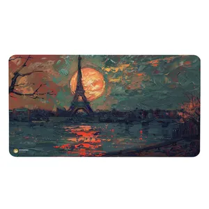 ماوس پد هومرو مدل MX2710 طرح نقاشی غروب برج ایفل