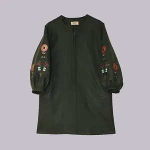 پالتو زنانه فلاورز مدل 2153 