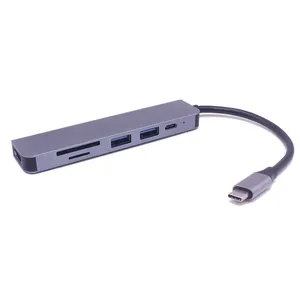 هاب ۶پورت USB-C مدل szvivid