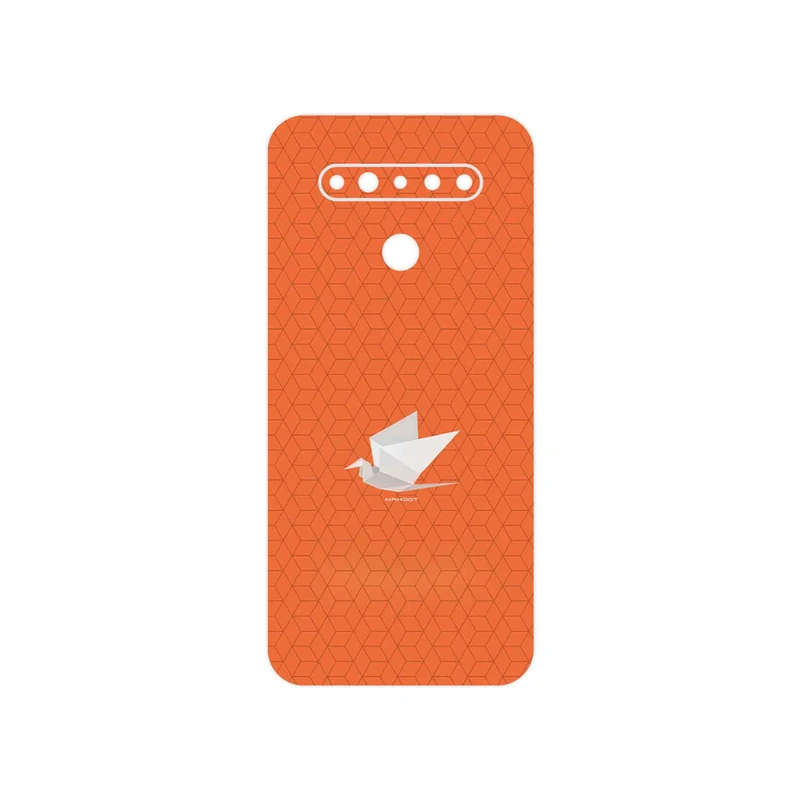 برچسب پوششی ماهوت مدل Minimalist origami bird مناسب برای گوشی موبایل ال جی K41s