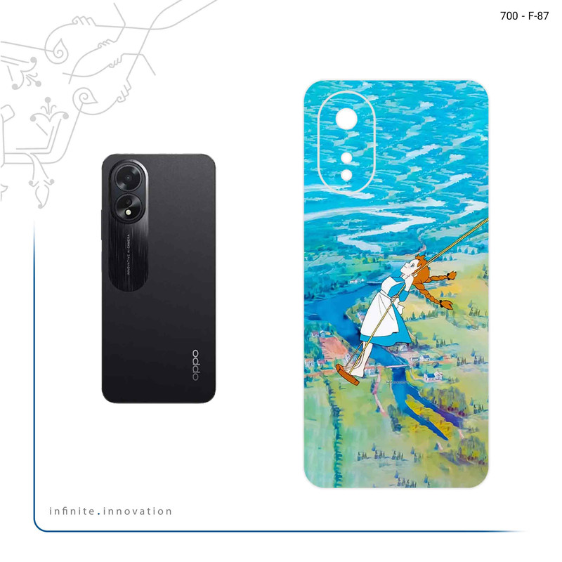 برچسب پوششی ماهوت مدل Anne Of Green Gables مناسب برای گوشی موبایل اپو A38