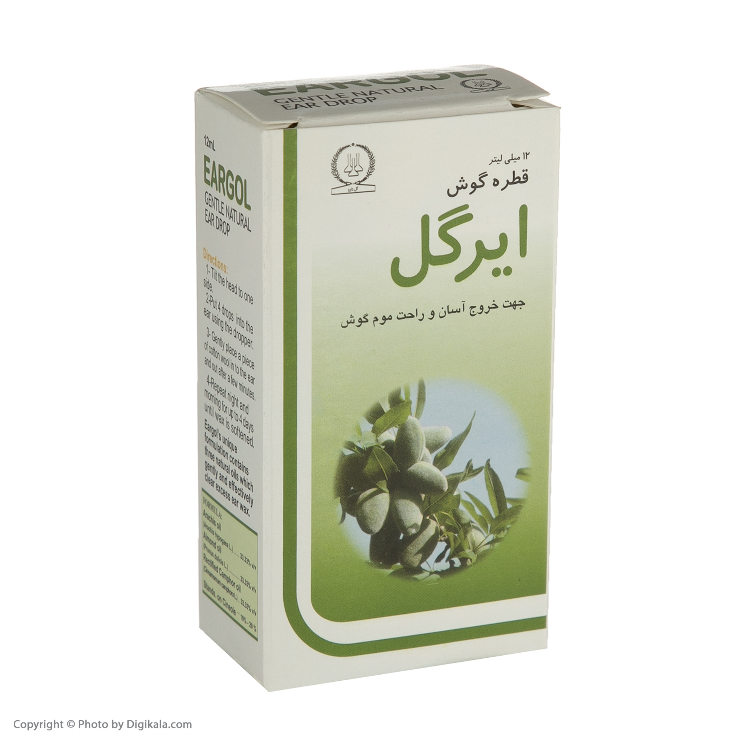 قطره گوش ایرگل گل دارو - 12 میلی لیتر قطره گوش ایرگل گل دارو - 12 میلی لیتر