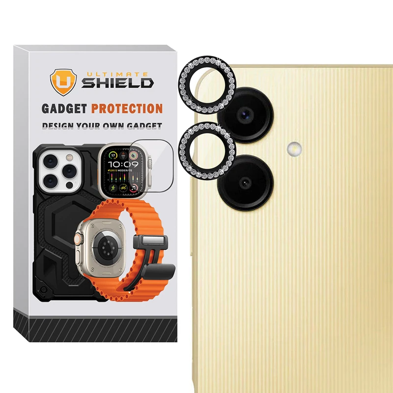 محافظ لنز دوربین آلتیمیت شیلد مدل Ring Diamond UL مناسب برای گوشی موبایل سامسونگ Galaxy A06