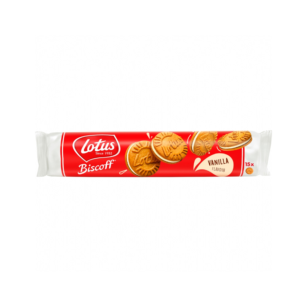 بیسکویت کرمدار وانیلی لت آس  - 150 گرم