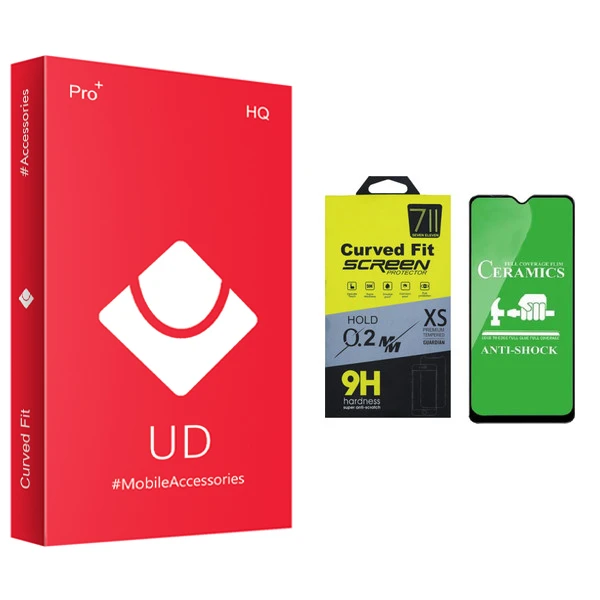 محافظ صفحه نمایش سرامیکی یو دی مدل +PRO مناسب برای گوشی موبایل سامسونگ Galaxy A50/A50S/A30/A30S