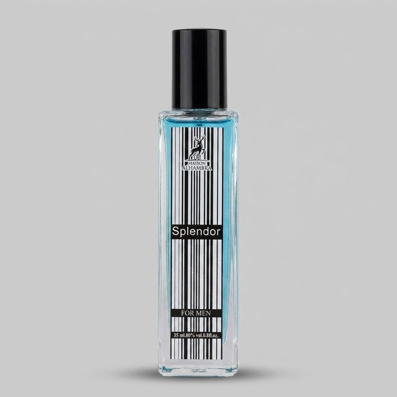 عطر جیبی مردانه الحمبرا مدل Splendor با رایحه معتدل حجم ۳۵ میلی لیتر