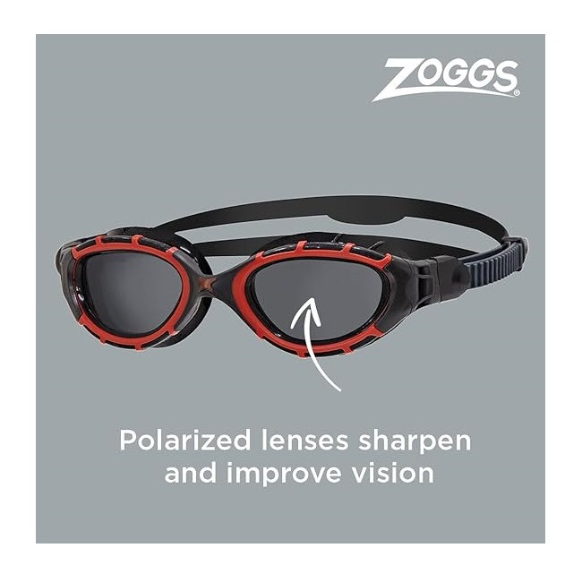 عینک شنا زاگز مدل Predator Flex Polarized