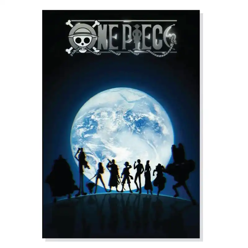 پوستر طرح انیمه وان پیس خدمه کلاه حصیری ها مدل M0699