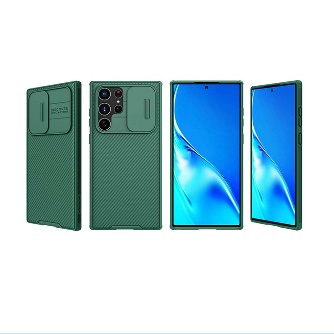 کاور نیلکین مدل CamShield Pro مناسب برای گوشی موبایل سامسونگ Galaxy S22 Ultra 