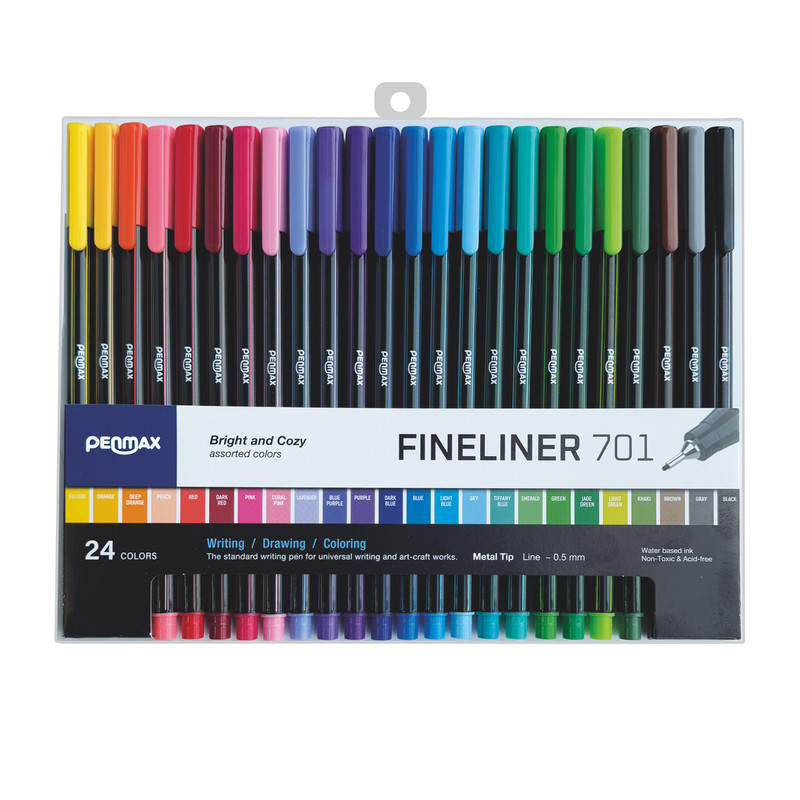 روان نویس مدل فاین لاینر بسته 24عددی