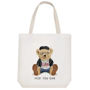 ساک خرید خندالو مدل خرس تدی  کد 2427