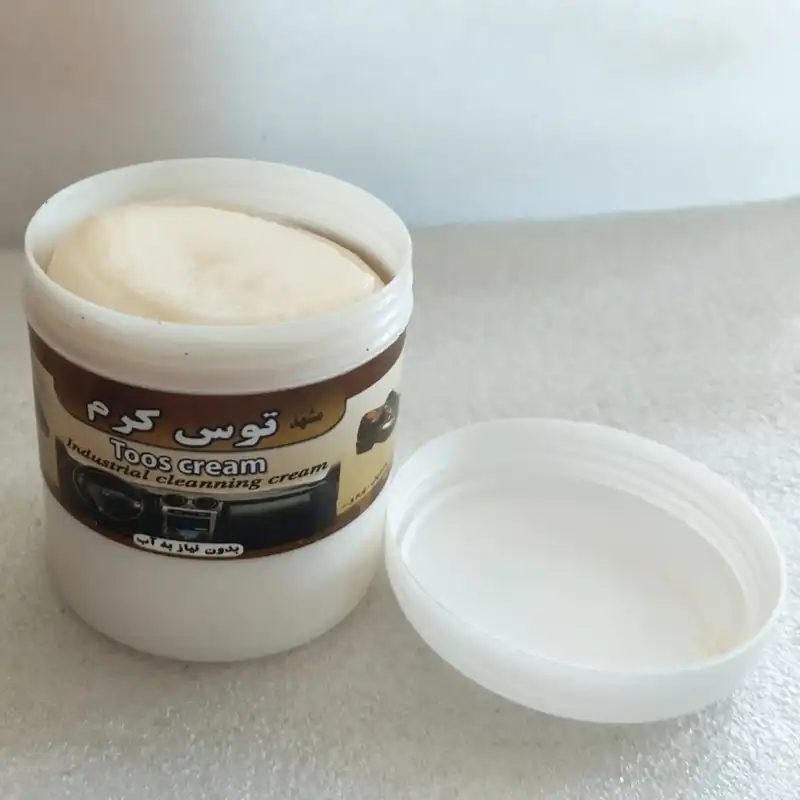 واکس کفش توس کرم مدل 002 وزن 100 گرم