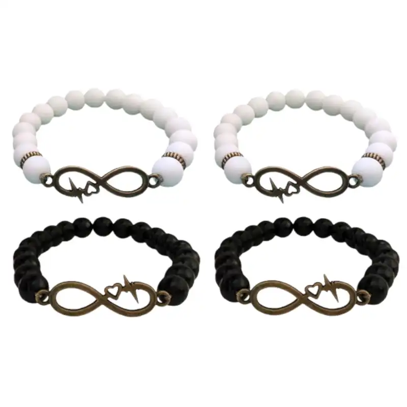 دستبند مدل بی نهایت ضربان کد ALBKHRD مجموعه 4 عددی