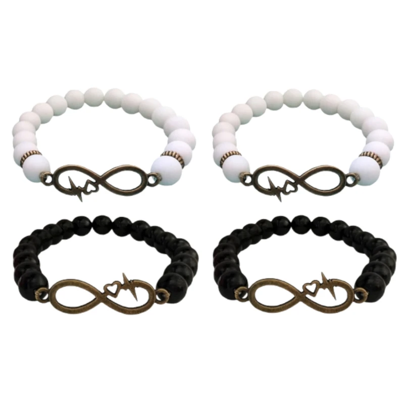 دستبند مدل بی نهایت ضربان کد ALBKHRD مجموعه 4 عددی