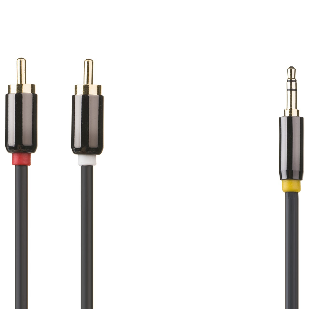 کابل تبدیل جک 3.5 میلی متری به دو RCA ای فور نت مدل AUX-205 طول 1.5 متر