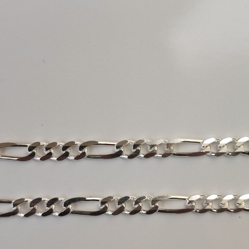 زنجیر نقره مردانه نقره جات لطفی مدل فیگارو کد ZNT014 زنجیر نقره مردانه نقره جات لطفی مدل فیگارو کد ZNT014