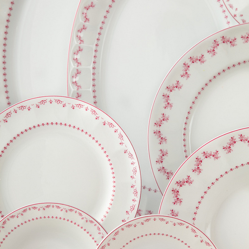 سرویس غذاخوری 29 پارچه چینی زرین ایران سری نئوکلاسیک مدل فرانسیس درجه یک