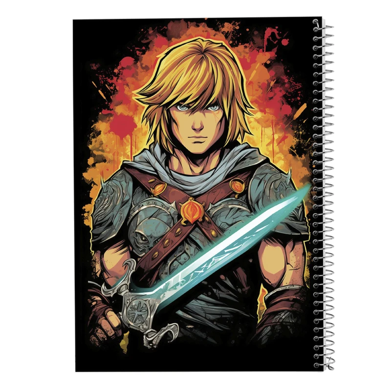 دفتر مشق 50 برگ مدوپد مدل ارباب حلقه ها The Lord of the Rings کد DF3107