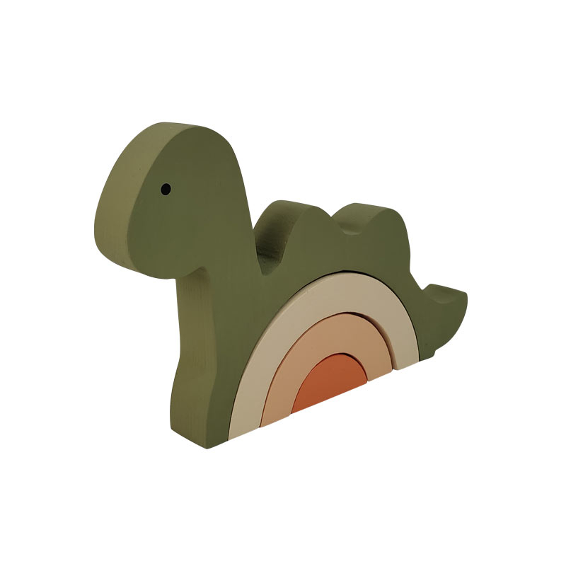 استند رومیزی کودک طرح پازل دایناسور مدل MKT16-G