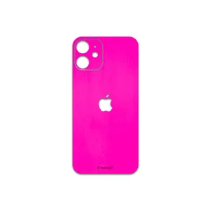 MAHOOT Phosphorus-Pink Cover Sticker for Apple iPhone 12 mini
