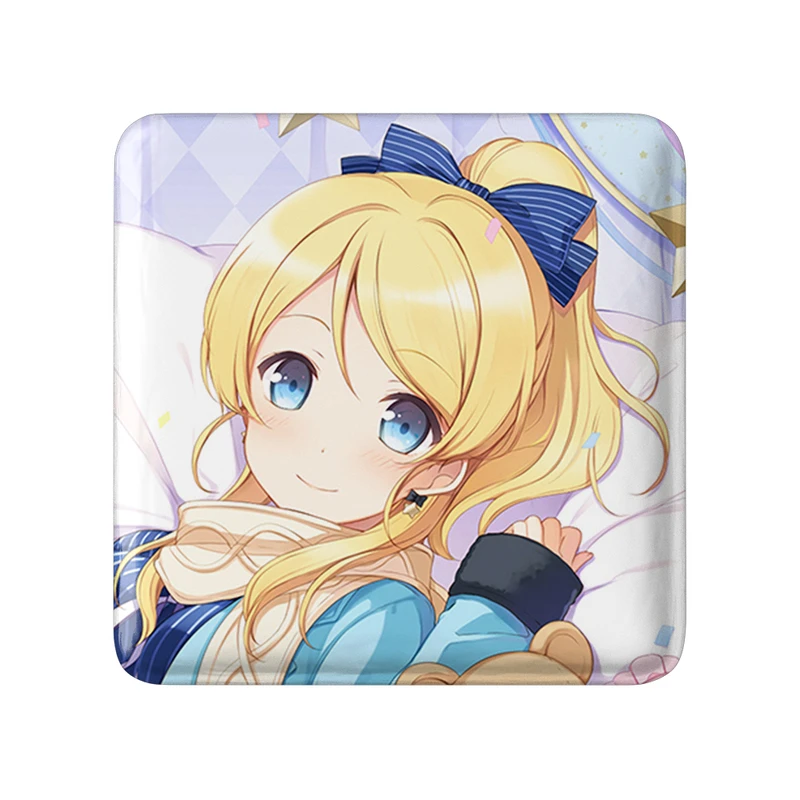 مگنت خندالو طرح الی ایاسه انیمه لاو لایو Love Live  مدل مربعی کد 18257