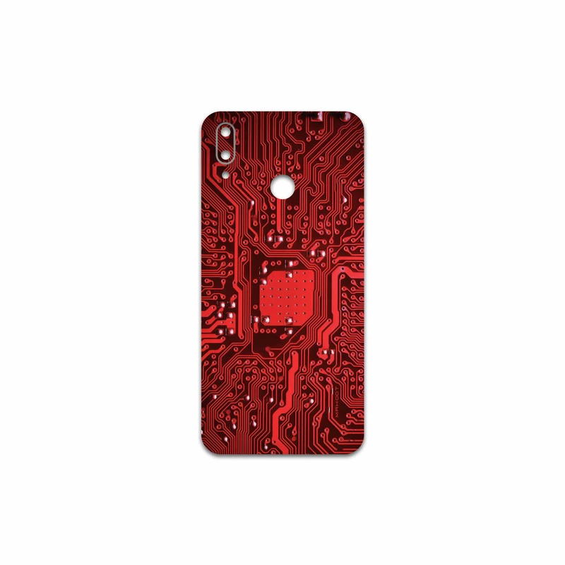 برچسب پوششی ماهوت مدل Red Printed Circuit Board مناسب برای گوشی موبایل هوآوی Y9 2019
