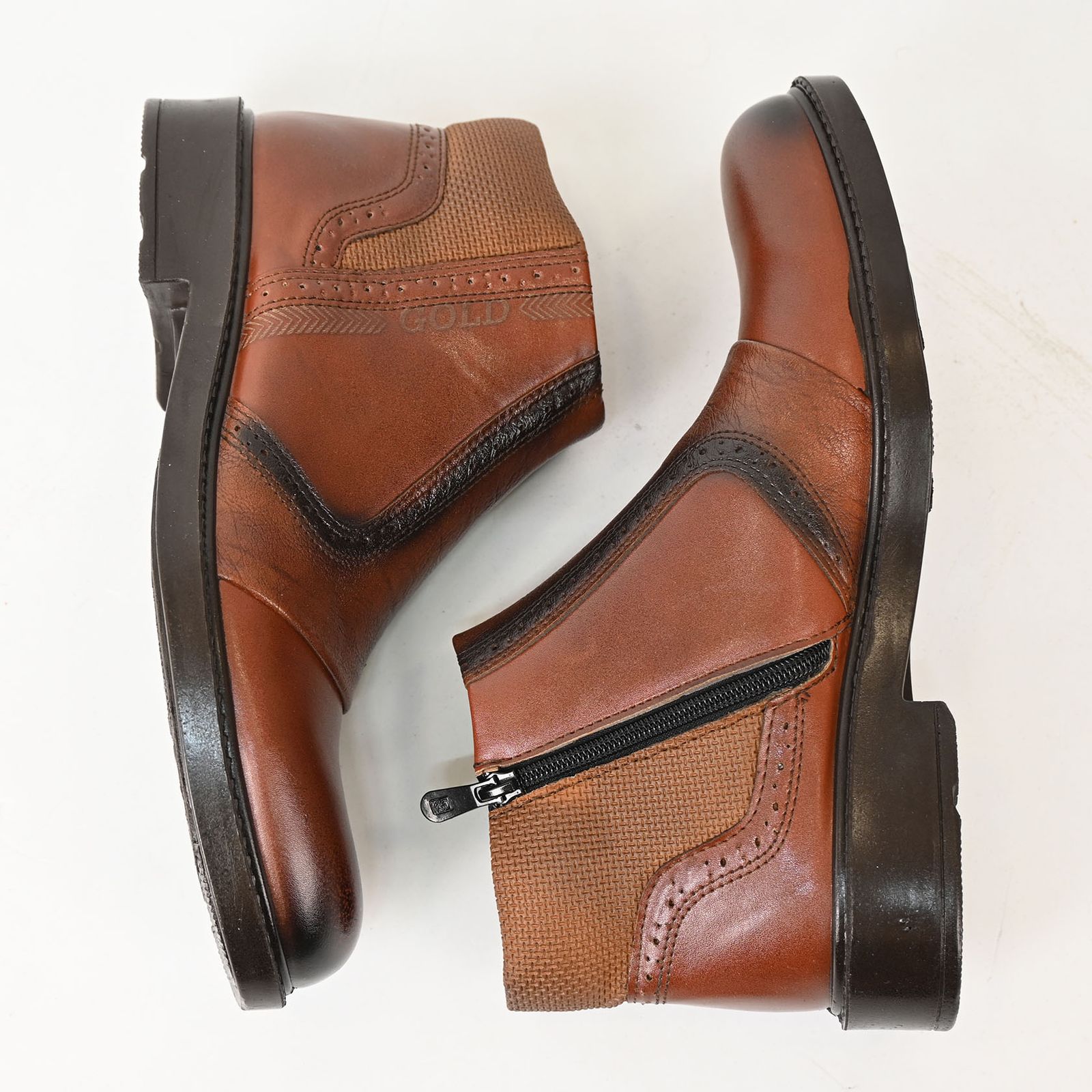 نیم بوت مردانه کفش سعیدی مدل 529A -  - 5