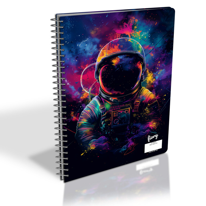 دفتر نقاشی مستر راد مدل فضانورد کد fiory 2292
