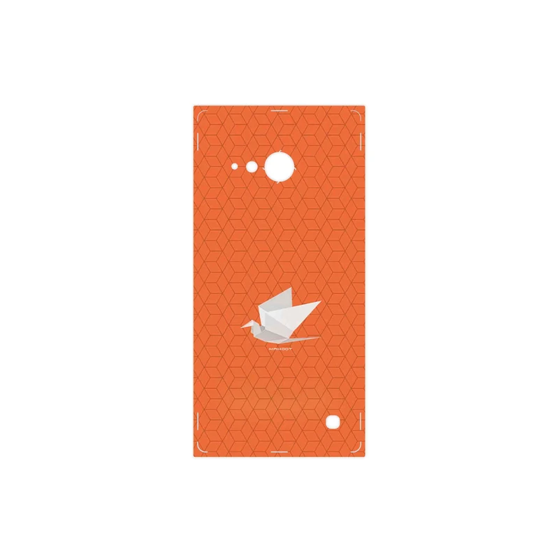 برچسب پوششی ماهوت مدل Minimalist origami bird مناسب برای گوشی موبایل نوکیا Lumia 730