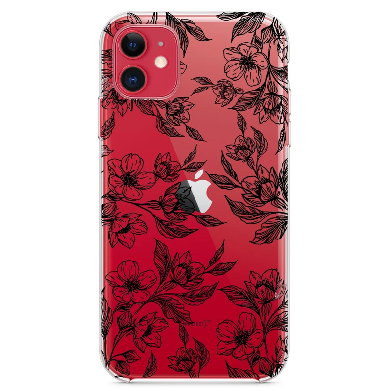 کاور مگافون طرح گل مدل C50-B مناسب برای گوشی موبایل اپل iPhone 11