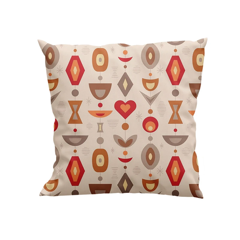 کوسن پاد آفرین مدل اشکال رنگی کد DKK704