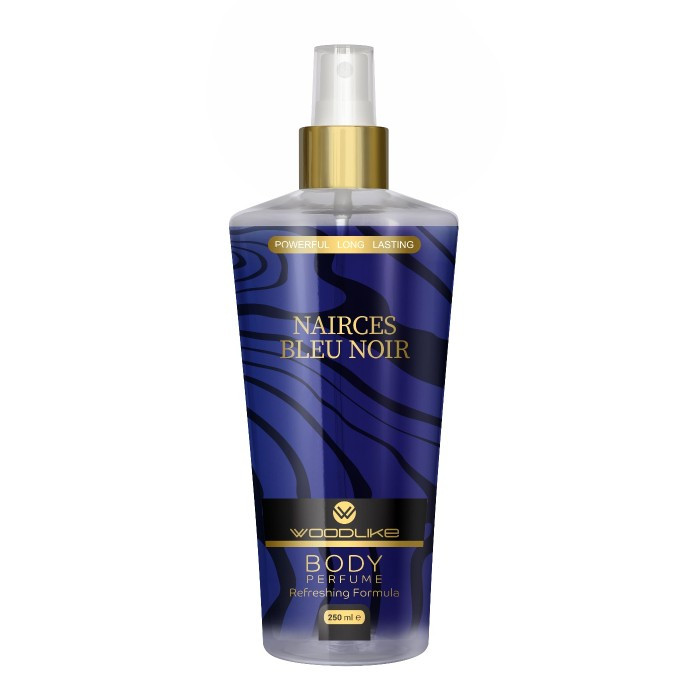 بادی اسپلش مردانه وودلایک مدل NAIRCES BLEU NOIR حجم 250 میلی لیتر بادی اسپلش مردانه وودلایک مدل NAIRCES BLEU NOIR حجم 250 میلی لیتر