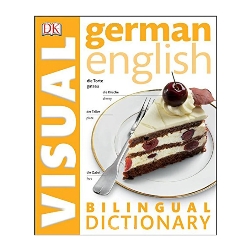 کتاب German English Bilingual Visual Dictionary اثر جمعی از نویسندگان انتشارات هدف نوین