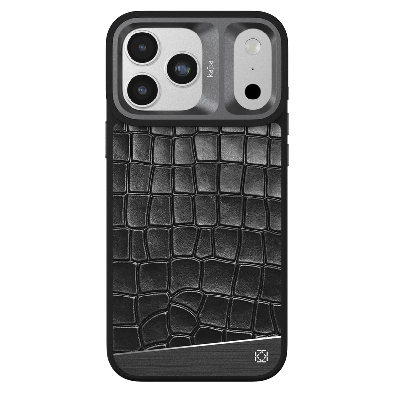 کاور کاجسا مدل Metallic Croco کد Z1 مناسب برای گوشی موبایل اپل iphone 17promax