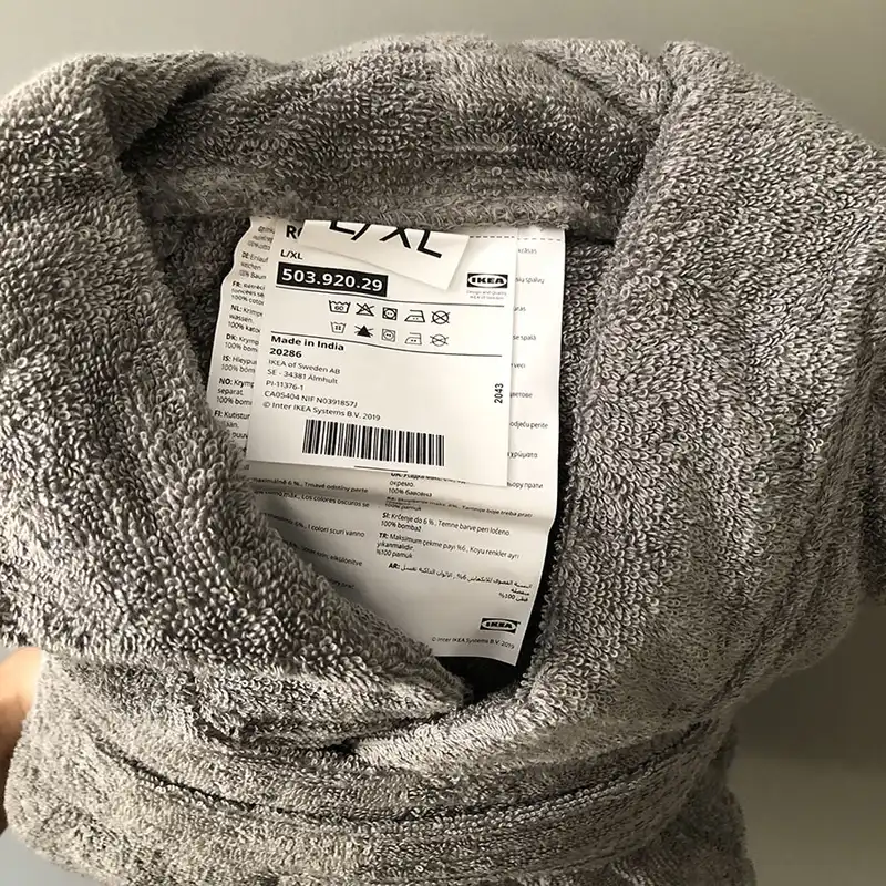 حوله پالتویی ایکیا مدل R0CKAN سایز 104