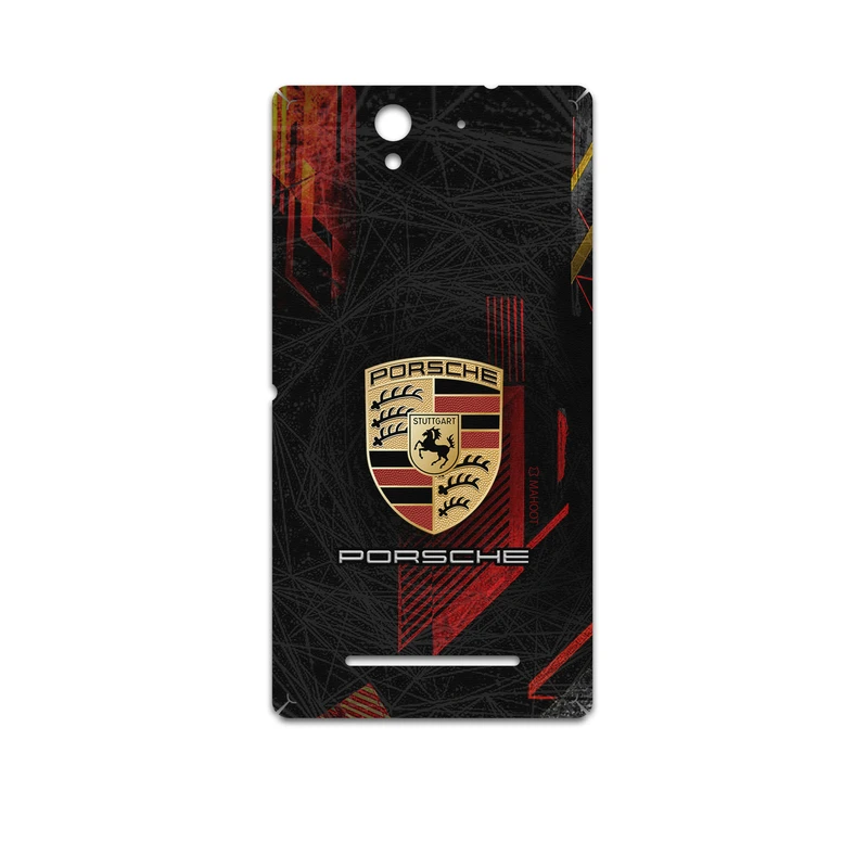 برچسب پوششی ماهوت مدل Porsche مناسب برای گوشی موبایل سونی Xperia C3 Dual