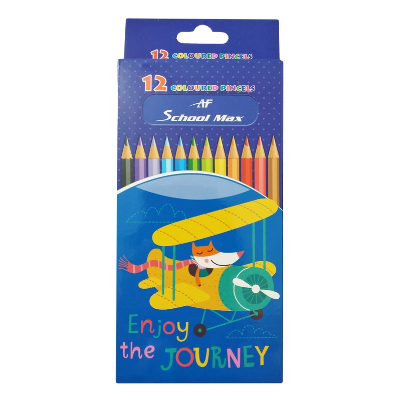 مداد رنگی 12 رنگ اسکول مکس کد 40
