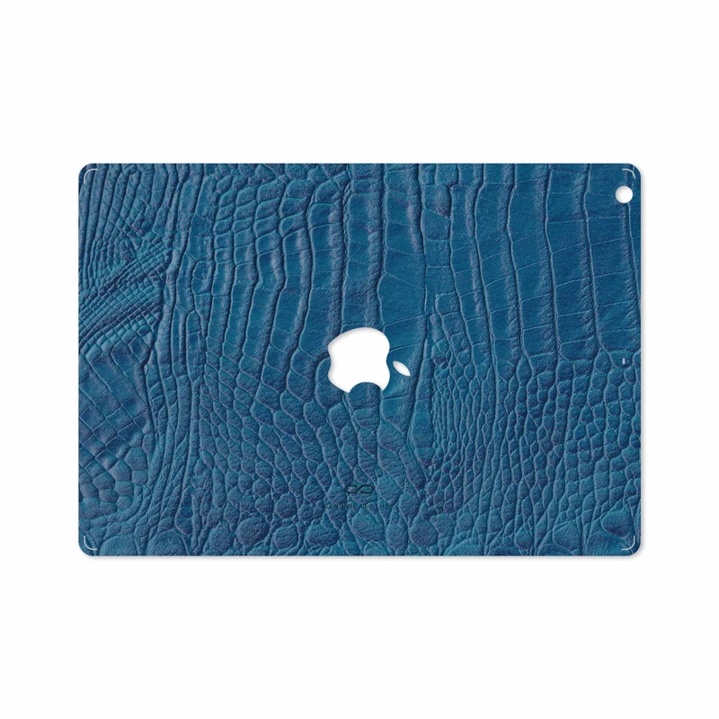 برچسب پوششی ماهوت مدل Blue-Crocodile-Leather مناسب برای تبلت اپل iPad Air 2013 A1475