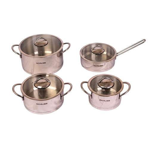 سرویس قابلمه 8 پارچه مدل Semi-Brush کد 221