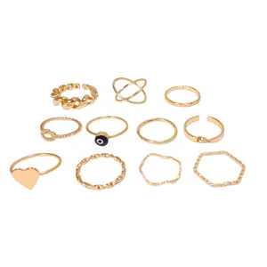 انگشتر زنانه مدل Rns2 مجموعه 11 عددی