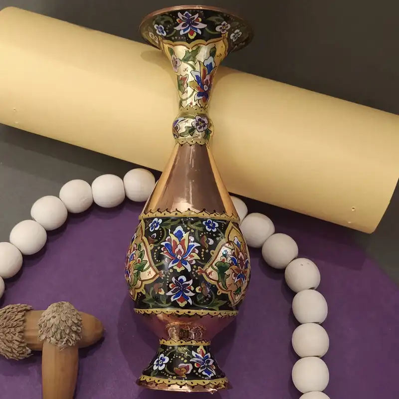 گلدان مسی مدل پرداز کد s06