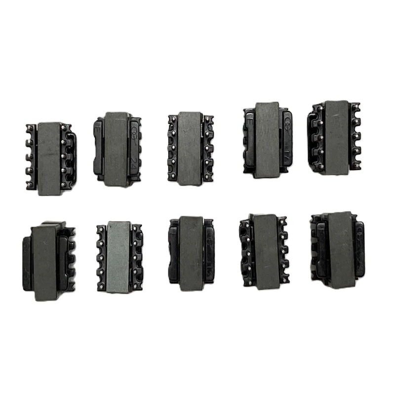 هسته فریت مغناطیسی مدل EE 13/6/6 با بوبین ۱۰ پین مجموعه 10 عددی