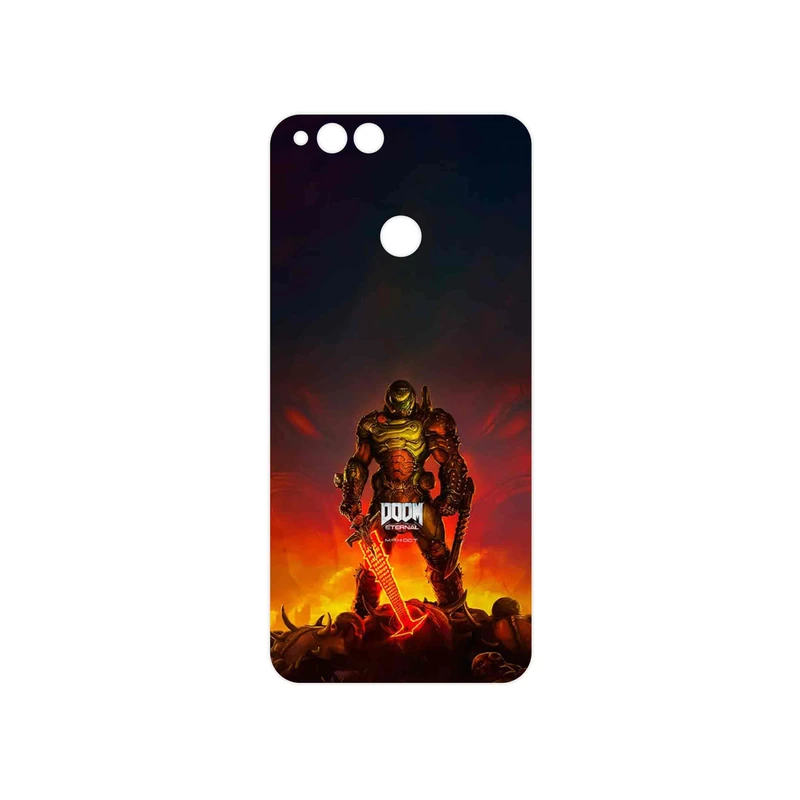برچسب پوششی ماهوت مدل DOOM Game Series مناسب برای گوشی موبایل آنر 7X