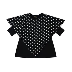 بلوز آستین سه ربع یقه گرد زنانه مدل VFR-548