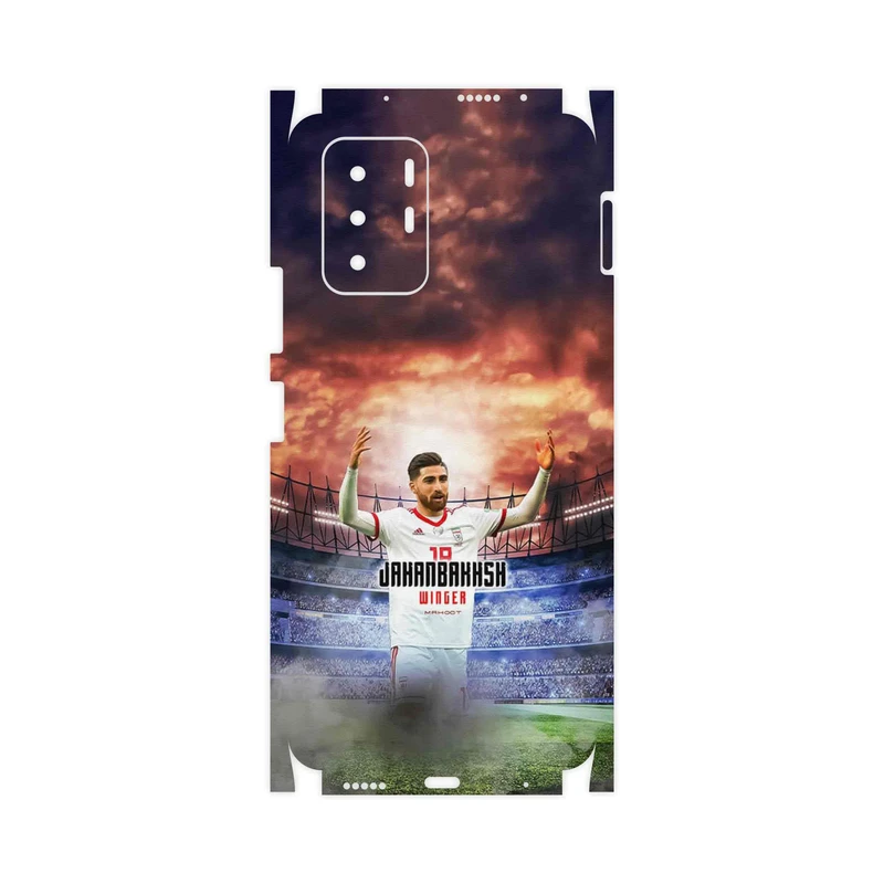 برچسب پوششی ماهوت مدل Alireza Jahanbakhsh-FullSkin مناسب برای گوشی موبایل شیائومی Redmi Note 10 Pro (China)