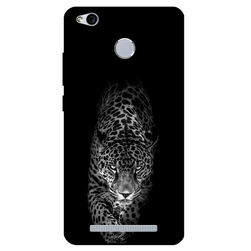 کاور مگافون طرح پلنگ مدل 1879 مناسب برای گوشی موبایل شیائومی Redmi 3 / 3S / 3 Pro
