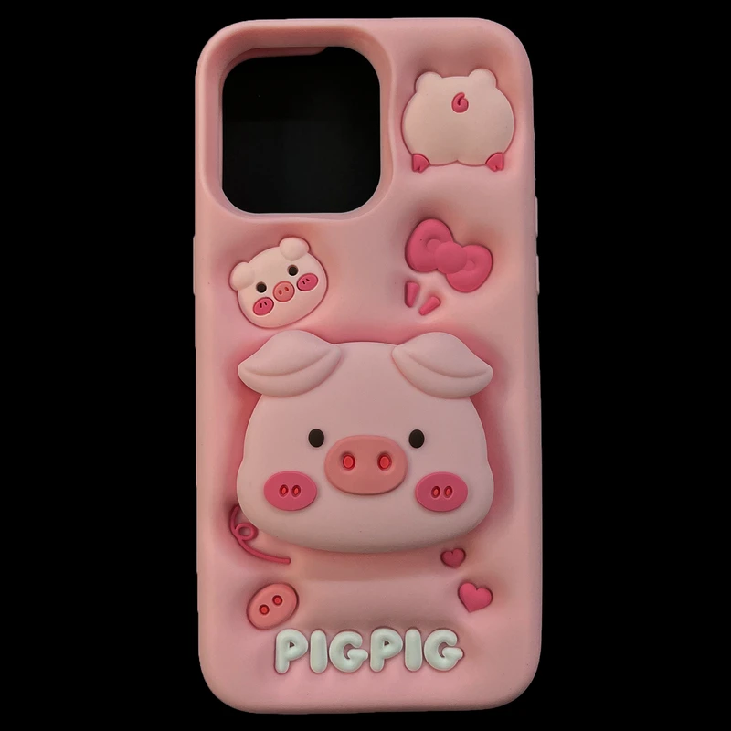 کاور مدل Pig Pig مناسب برای گوشی موبایل اپل iphone 14 pro max / 15 pro max